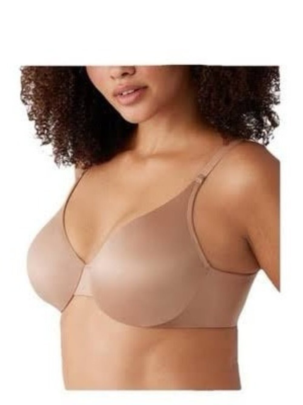 Wacoal Inner Sheen Mid-Coverage Underwire Unlined Bra 855397 Size 36G Sexy